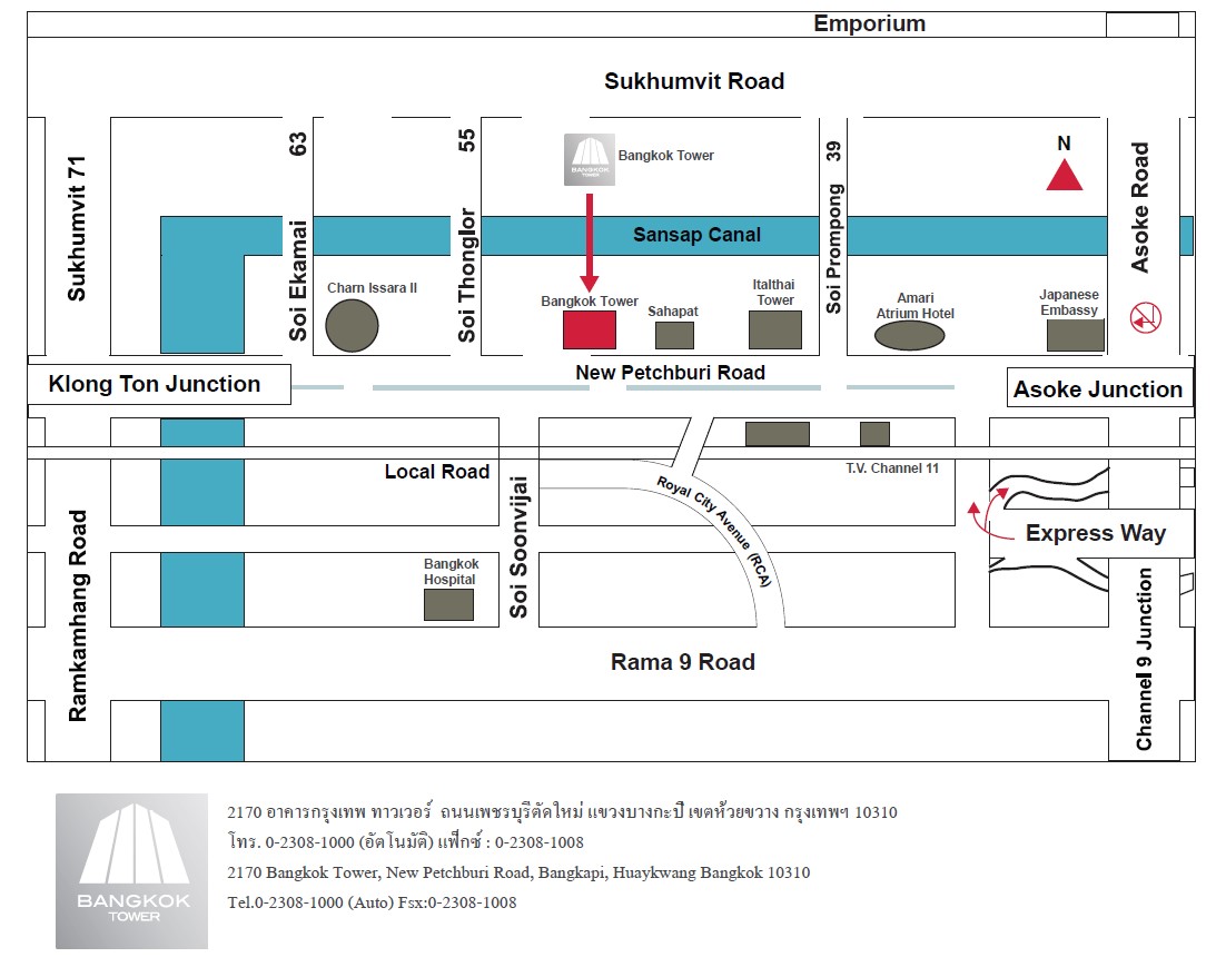 Bangkok Tower Image Map